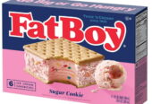 Fatboy Sugar Cookie Ice Cream Sandwich, 5 fl oz Bars, 6 Count (Frozen)