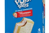 Pop-Tarts Frosted Strawberry Ice Cream Sandwiches, 2.5 fl oz, 4 pack (Frozen)